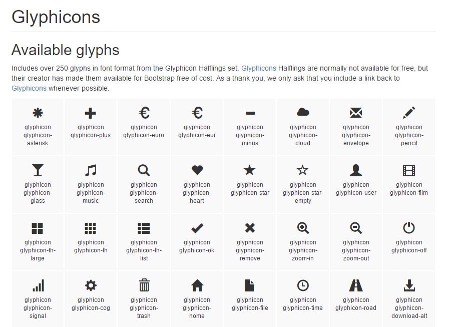 Bootstrap Icons  formal documentation