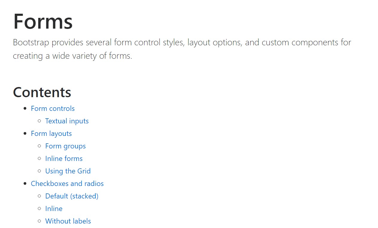  Application of the label  inside in Bootstrap Forms:  authoritative  records