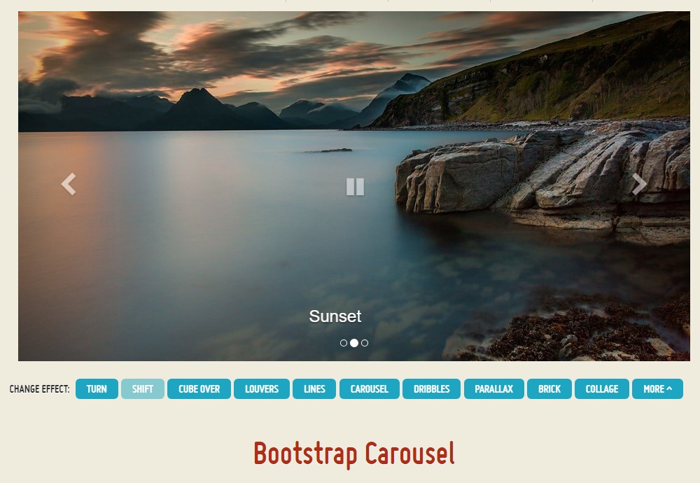  Bootstrap Carousel 