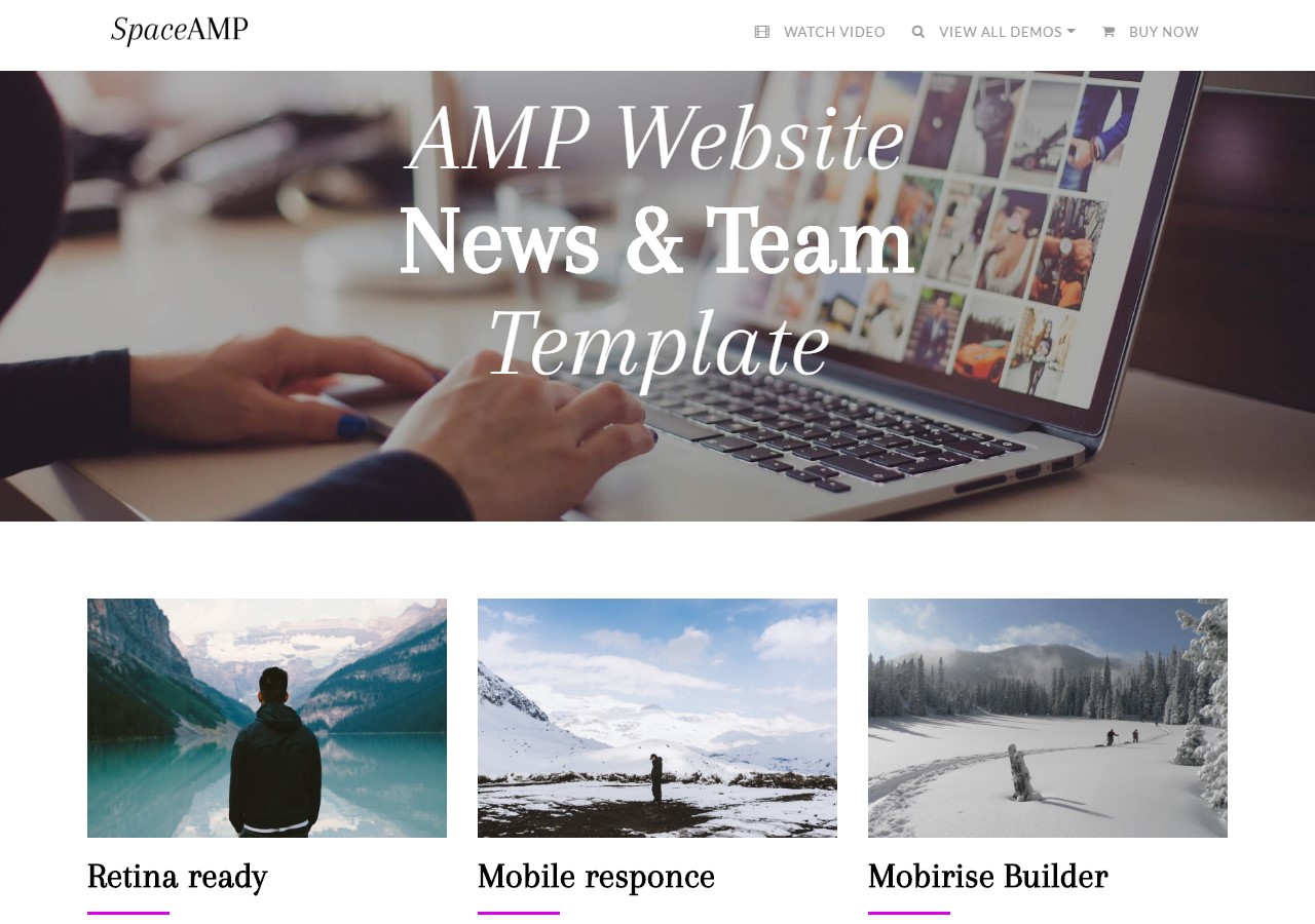 AMP Website