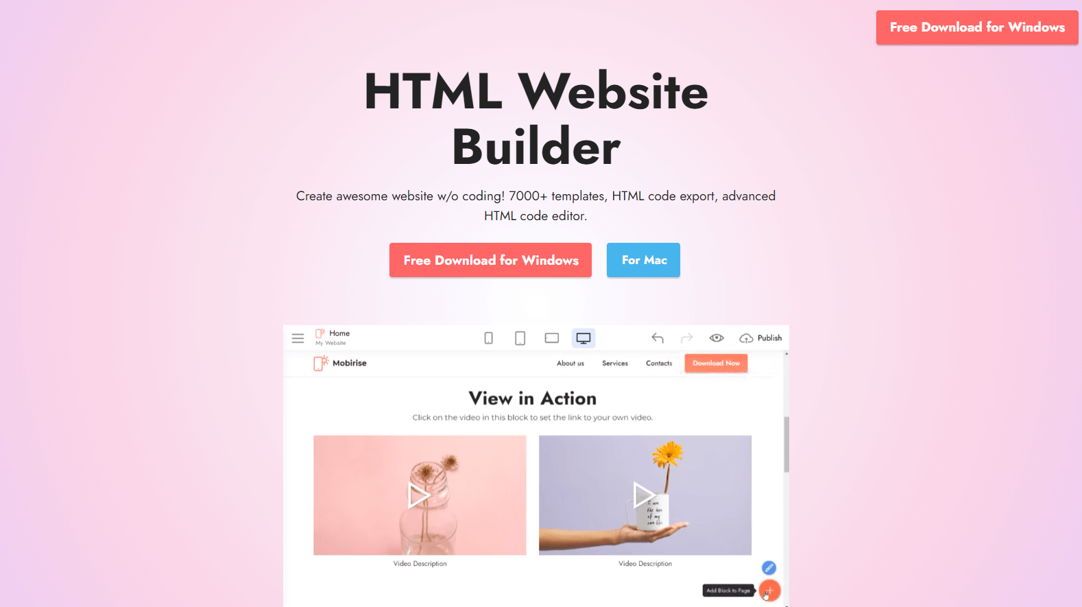  HTML Site Maker